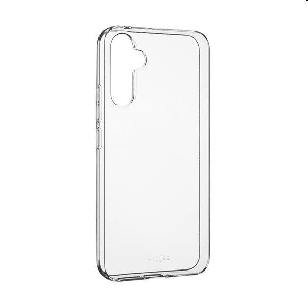 FIXED TPU Gélové puzdro Slim AntiUV pre Samsung Galaxy A34 5G, transparentné