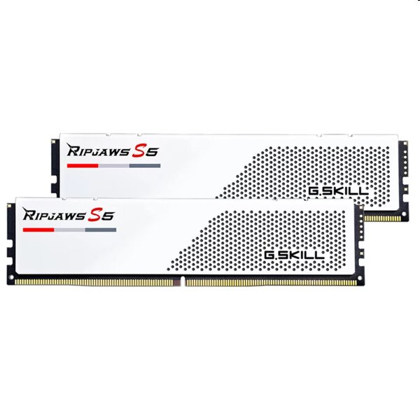 G.SKILL 64 GB Pamäťová sada DDR5 6000 CL30 Ripjaws S5, biela