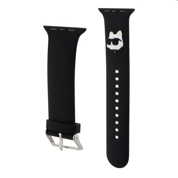 E-shop Karl Lagerfeld Choupette Head NFT remienok pre Apple Watch 3840 mm, čierna 57983116717