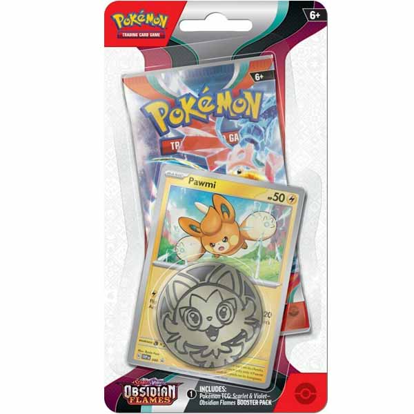 E-shop Kartová hra Pokémon TCG: Obsidian Flames Checklane Blister Pawmi (Pokémon)