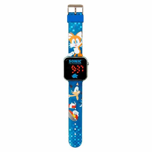 E-shop Kids Licensing detské LED hodinky Sonic The Hedgehog v.1