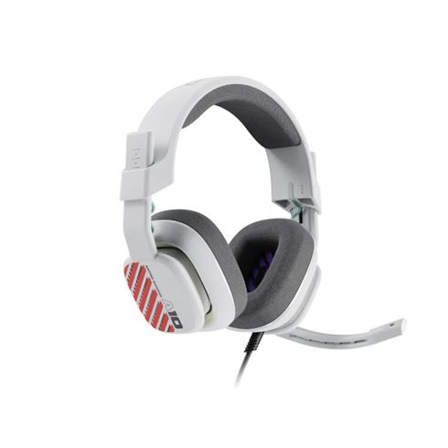 Logitech ASTRO A10 - káblové herné slúchadlá - biele - PlayStation