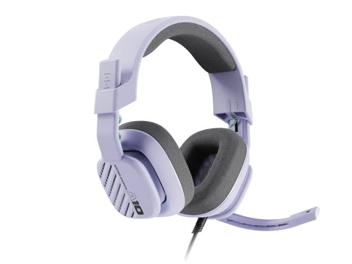 Logitech ASTRO A10 - káblové herné slúchadlá - fialové - PC / Mac