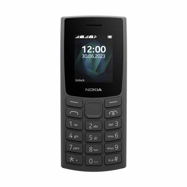 Nokia 105 2G Dual Sim 2023, čierna 1GF019CPA2L10