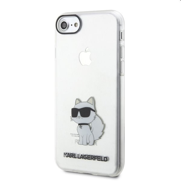 Zadný kryt Karl Lagerfeld IML Choupette NFT pre Apple iPhone 7/8/SE20/SE22, transparentná
