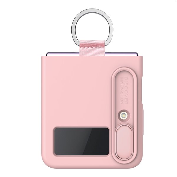 Puzdro Nillkin CamShield Silky pre Samsung Galaxy Z Flip 4 5G, ružové
