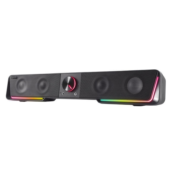 Speedlink Gravity RGB Stereo Soundbar, black - OPENBOX (Rozbalený tovar s plnou zárukou)