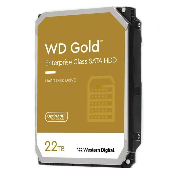 WD Gold Enterprise Pevný disk HDD 22TB SATA WD221KRYZ