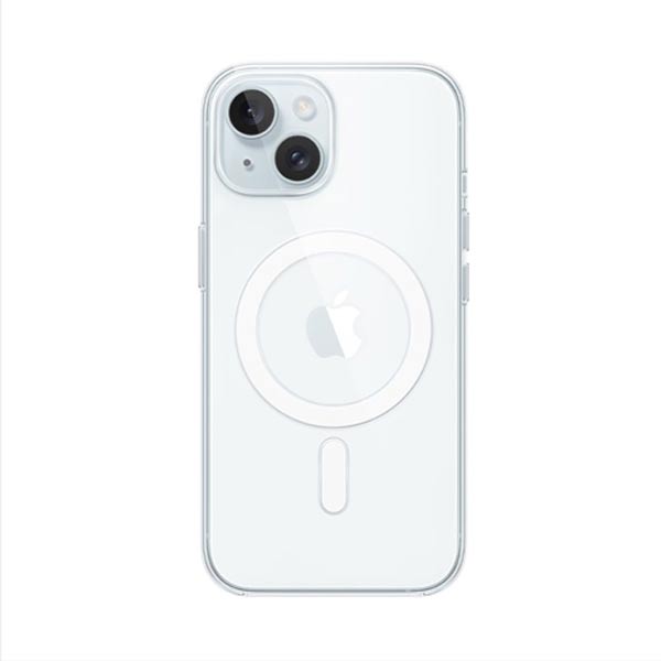 Zadný kryt pre Apple iPhone 15 Plus s MagSafe, transparentná MT213ZMA