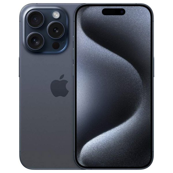 Apple iPhone 15 Pro, 1TB, modrý titán, Trieda A - použité, záruka 12 mesiacov