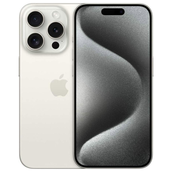 Apple iPhone 15 Pro 128GB, titánová biela MTUW3SXA