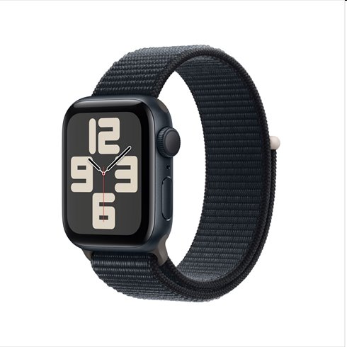 Apple Watch SE 2 GPS 40mm Midnight Aluminium Case, Trieda C - použité, záruka 12 mesiacov