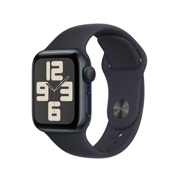 Apple Watch SE GPS 44mm polnočná , hliníkové puzdro so športovým remienkom polnočná - M/L