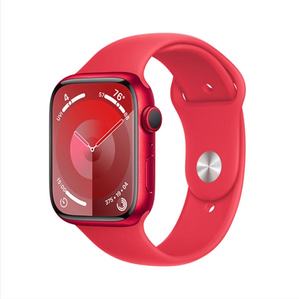 Apple Watch Series 9 GPS 45mm (PRODUCT)červená , hliníkové puzdro so športovým remienkom (PRODUCT) červená - M/L