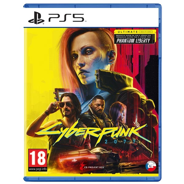 Cyberpunk 2077 CZ (Ultimate Edition) [PS5] - BAZÁR (použitý tovar)