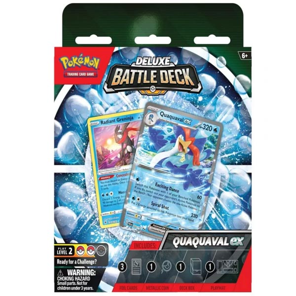 Kartová hra Pokémon TCG: Deluxe Battle Deck Quaquaval EX (Pokémon)