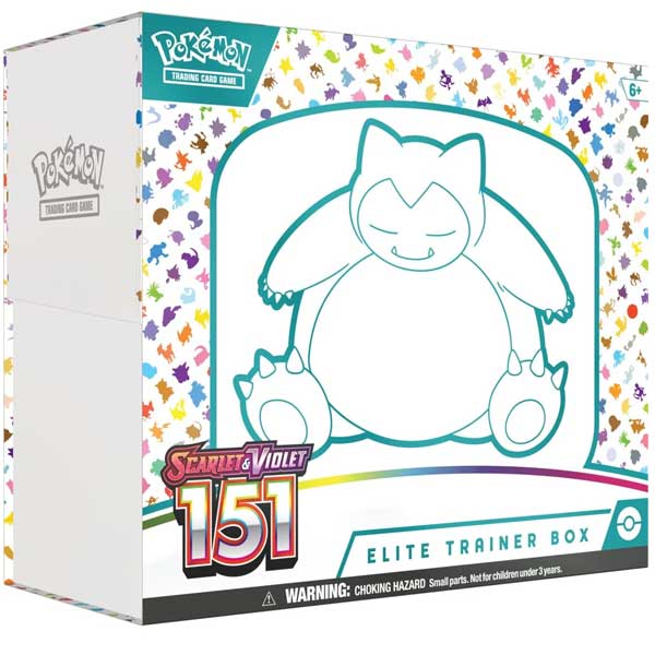Kartová hra TCG: Scarlet & Violet 151 Elite Trainer Box (Pokémon)