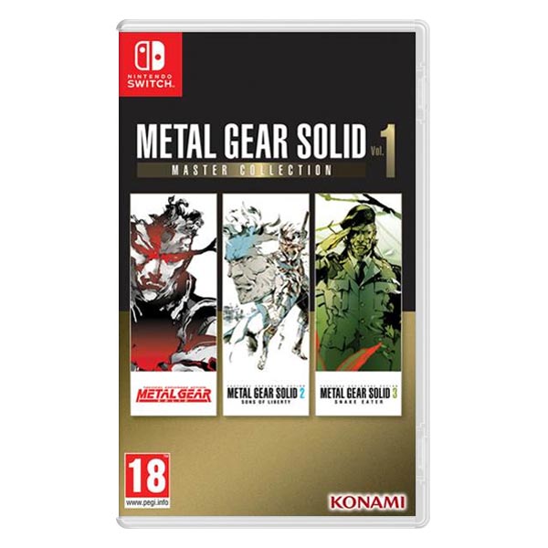 Metal Gear Solid: Master Collection Vol. 1 [NSW] - BAZÁR (použitý tovar)