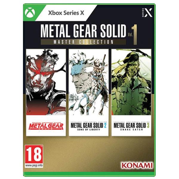 Metal Gear Solid: Master Collection Vol. 1 [XBOX Series X] - BAZÁR (použitý tovar)