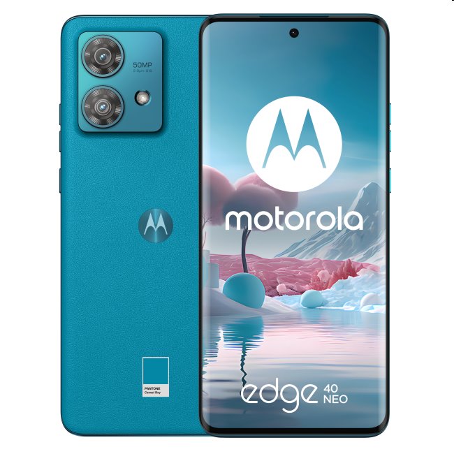 E-shop Motorola Edge 40 NEO 5G, 12256GB, Caneel Bay PAYH0038PL