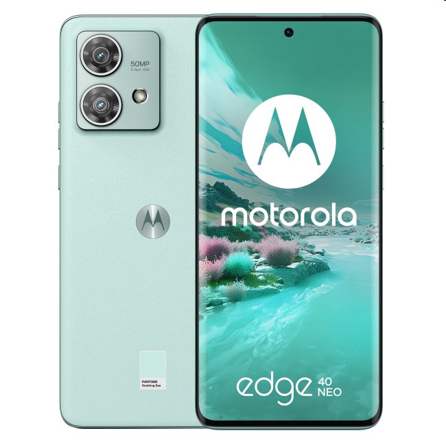 E-shop Motorola Edge 40 NEO 5G, 12256GB, Soothing Sea PAYH0005PL