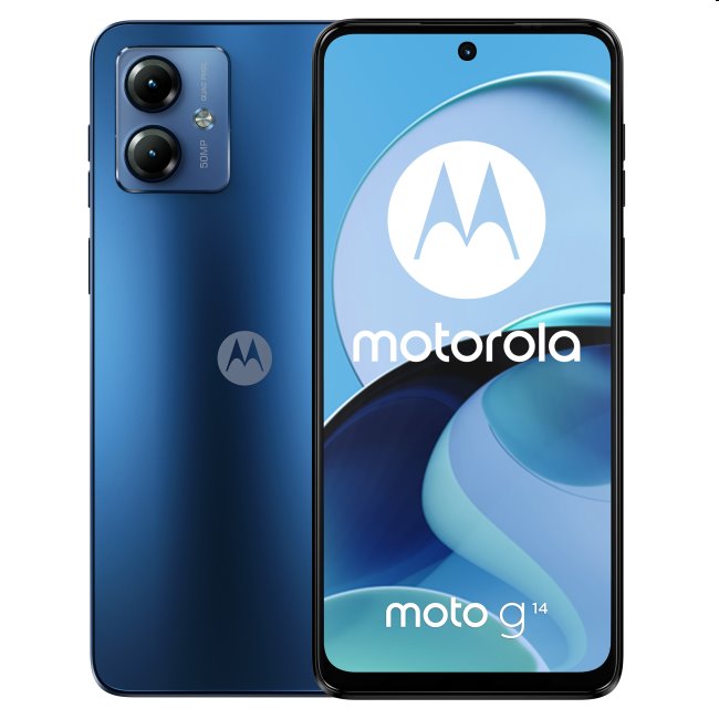 E-shop Motorola Moto G14, 4128GB, Sky Blue PAYF0004PL