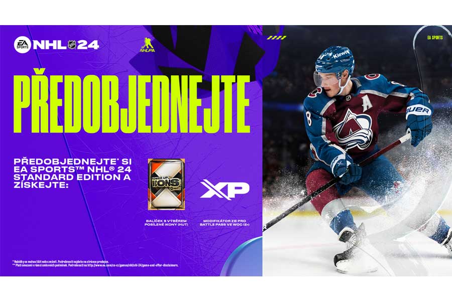 Darček - NHL 24 DLC v cene 9,99 €