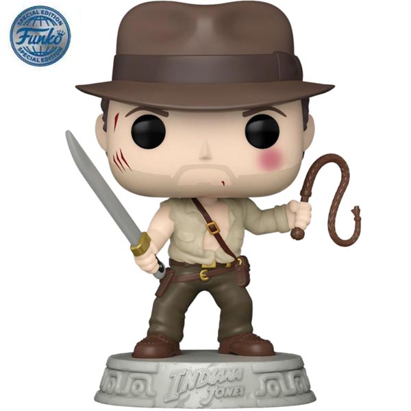 POP! Movies: Indiana Jones with Whip (Indiana Jones and the Temple of Doom) Special Edition - OPENBOX (Rozbalený tovar