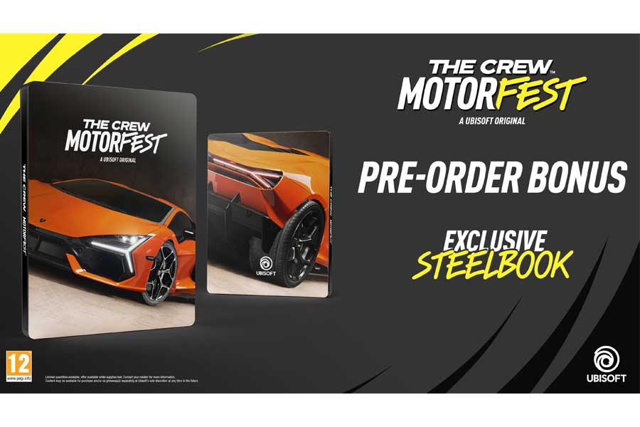 Darček - The Crew Motorfest Steelbook v cene 9,99 €