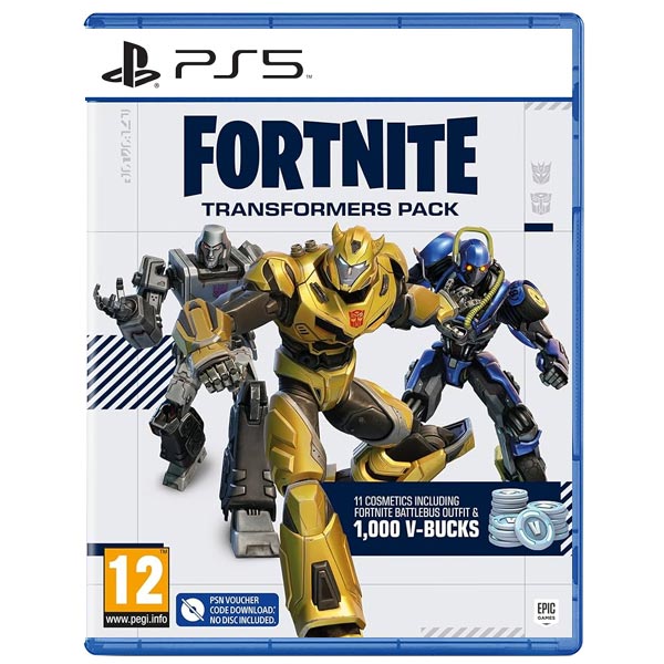 E-shop Fortnite (Transformers Pack) PS5