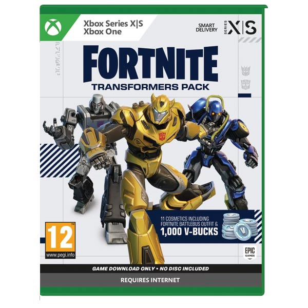 E-shop Fortnite (Transformers Pack) XBOX ONE