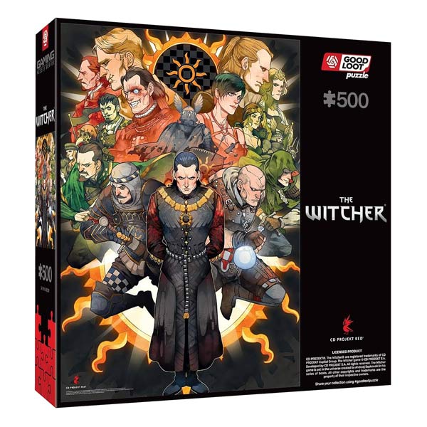 E-shop Good Loot Puzzle The Witcher Nilfgaard 500