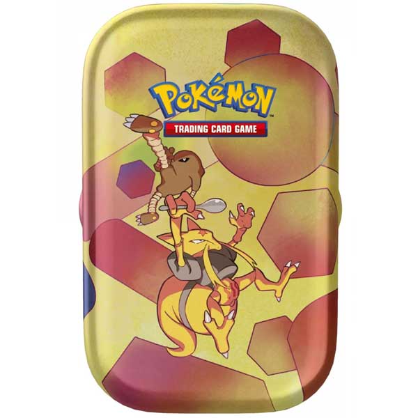Kartová hra Pokémon TCG: Scarlet & Violet 151 Mini Tin Kadabra & Hitmonlee (Pokémon)