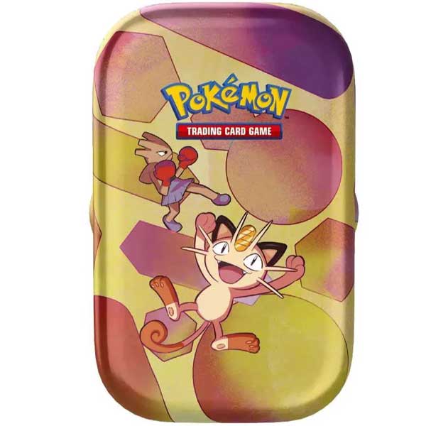 Kartová hra Pokémon TCG: Scarlet & Violet 151 Mini Tin Meowth & Hitmonchan (Pokémon)