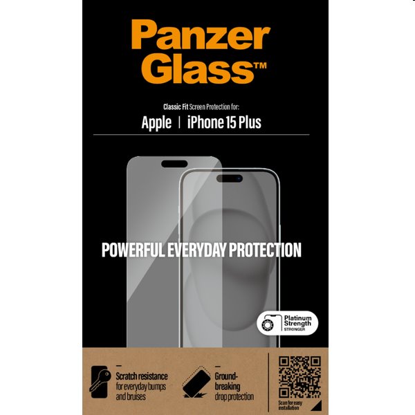 Ochranné sklo PanzerGlass pre Apple iPhone 15 Plus