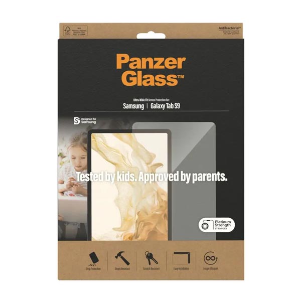 Ochranné sklo PanzerGlass UWF AB pre Samsung Galaxy Tab S9 Ochranné sklo PanzerGlass UWF AB pre Samsung Galaxy Tab S9