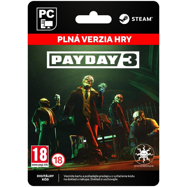 E-shop Payday 3 [Steam]