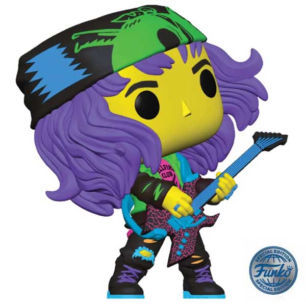 E-shop POP! TV: Hunter Eddie with Guitar Blacklight (Stranger Things) Special Edition POP-1462