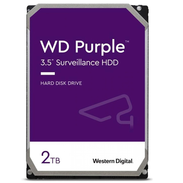 WD Purple Pevný disk HDD 2 TB SATA WD23PURZ