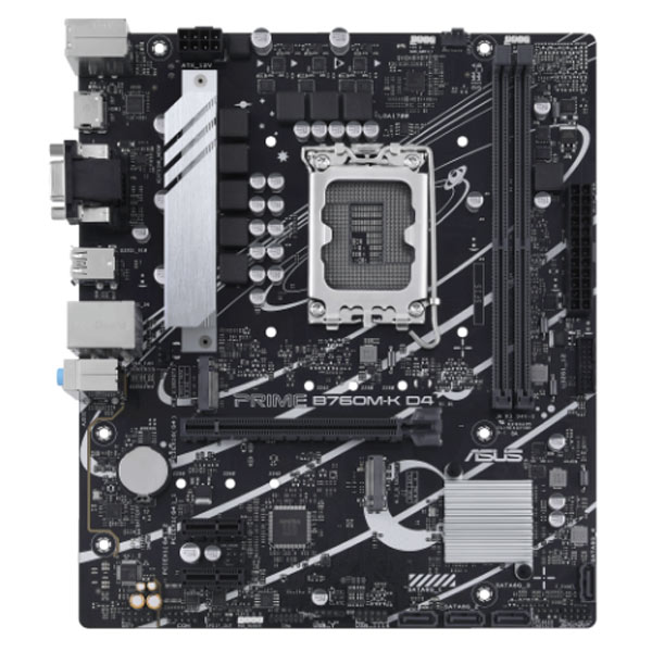 ASUS Prime B760M-K D4 Základná doska, Intel B760, LGA1700, mATX, 2x DDR4