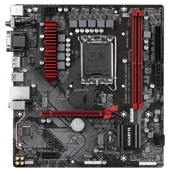 GIGABYTE B760M GAMING AX DDR4 Základná doska, Intel B760, LGA1700, 4xDDR4, mATX