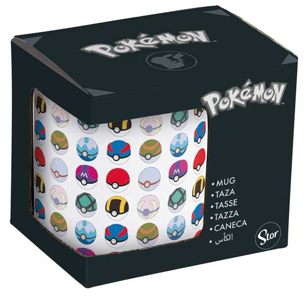 E-shop Hrnček All Pokeballs Ever (Pokémon) 325 ml