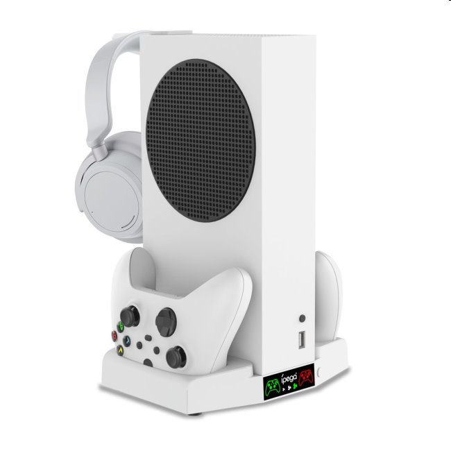 iPega Xbox Series S, Wireless controller, Wireless headset dock, white - OPENBOX (Rozbalený tovar s plnou zárukou)