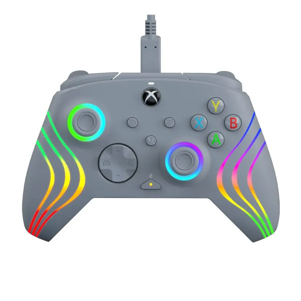 E-shop Káblový ovládač PDP pre Xbox Series, Afterglow WAVE grey 049-024-GE