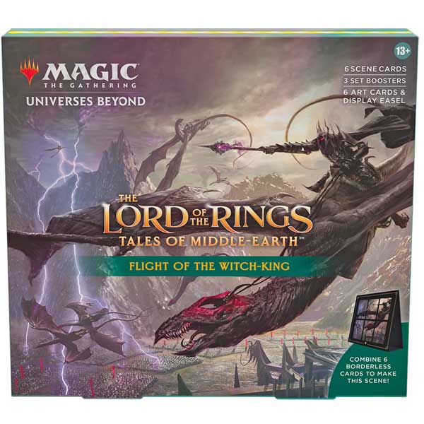 Kartová hra Magic: The Gathering The Lord of the Rings: Tales of Middle Earth Box Flight of the Witch King Scene Kartová hra Magic: The Gathering The Lord of the Rings: Tales of Middle Earth Box Flight of the Witch King Scene