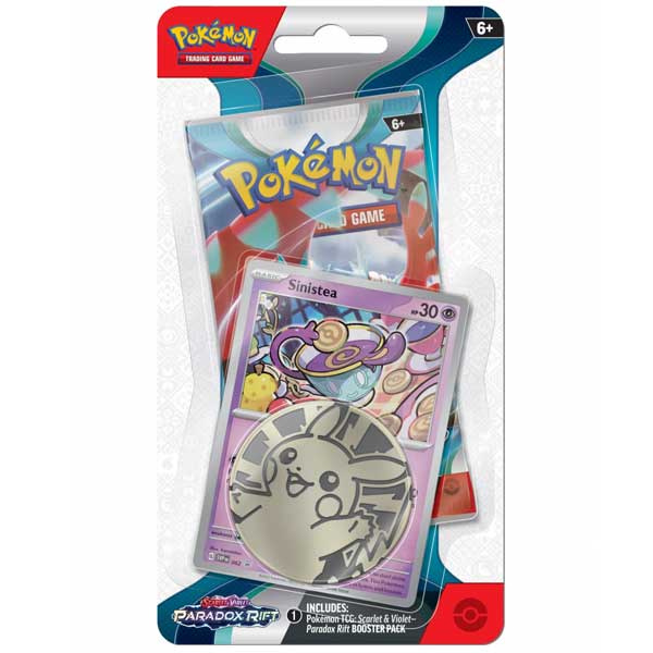 E-shop Kartová hra Pokémon TCG: Scarlet & Violet Paradox Rift Checklane Blister Sinistea (Pokémon)