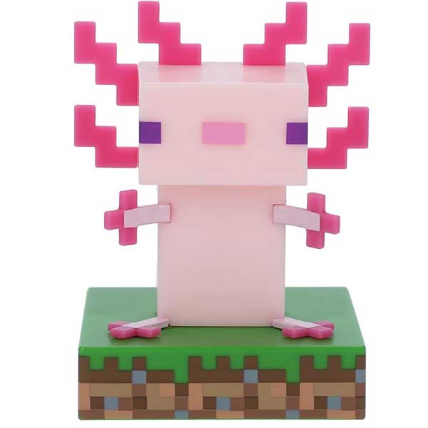 Lampa Axolotl Icon Light (Minecraft)