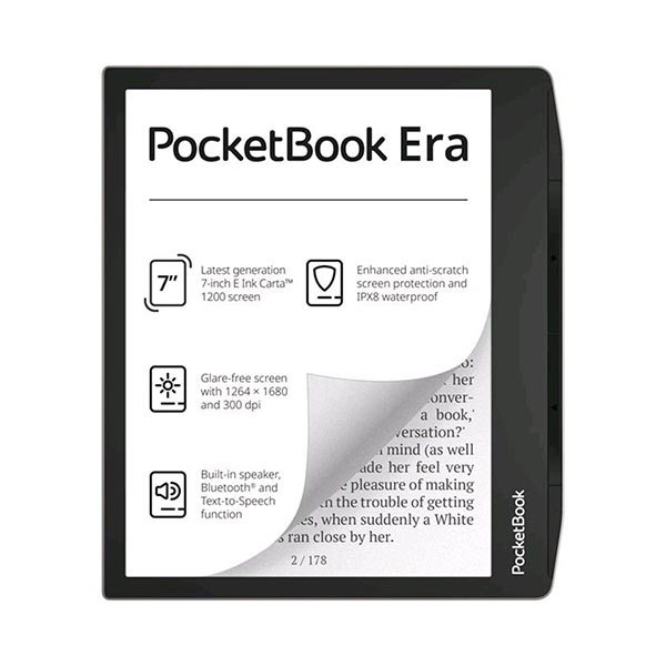 Elektronická čítačka Pocketbook 700 ERA, 16 GB, strieborná PB700-U-16-WW