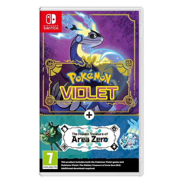 E-shop Pokémon Violet + Area Zero DLC NSW