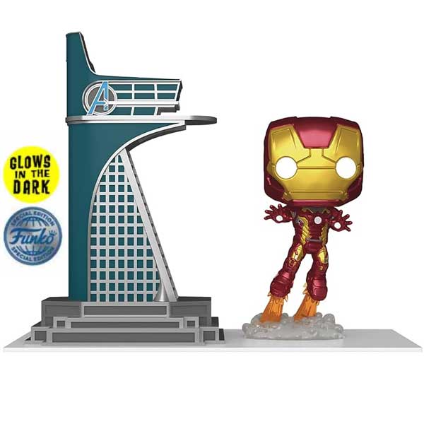 E-shop POP! The Infinity Saga: Avengers Tower & Iron Man Special Edition (Glows in the Dark) POP-0035